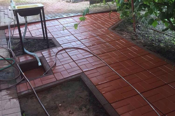 Тротуарная плитка для садовой дорожки